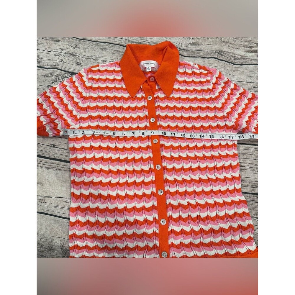 NWT Ronny Kobo Carnation Multi Tally’s Top & Palma Shorts Wave Knit Two-Piece XL - Picture 13 of 14